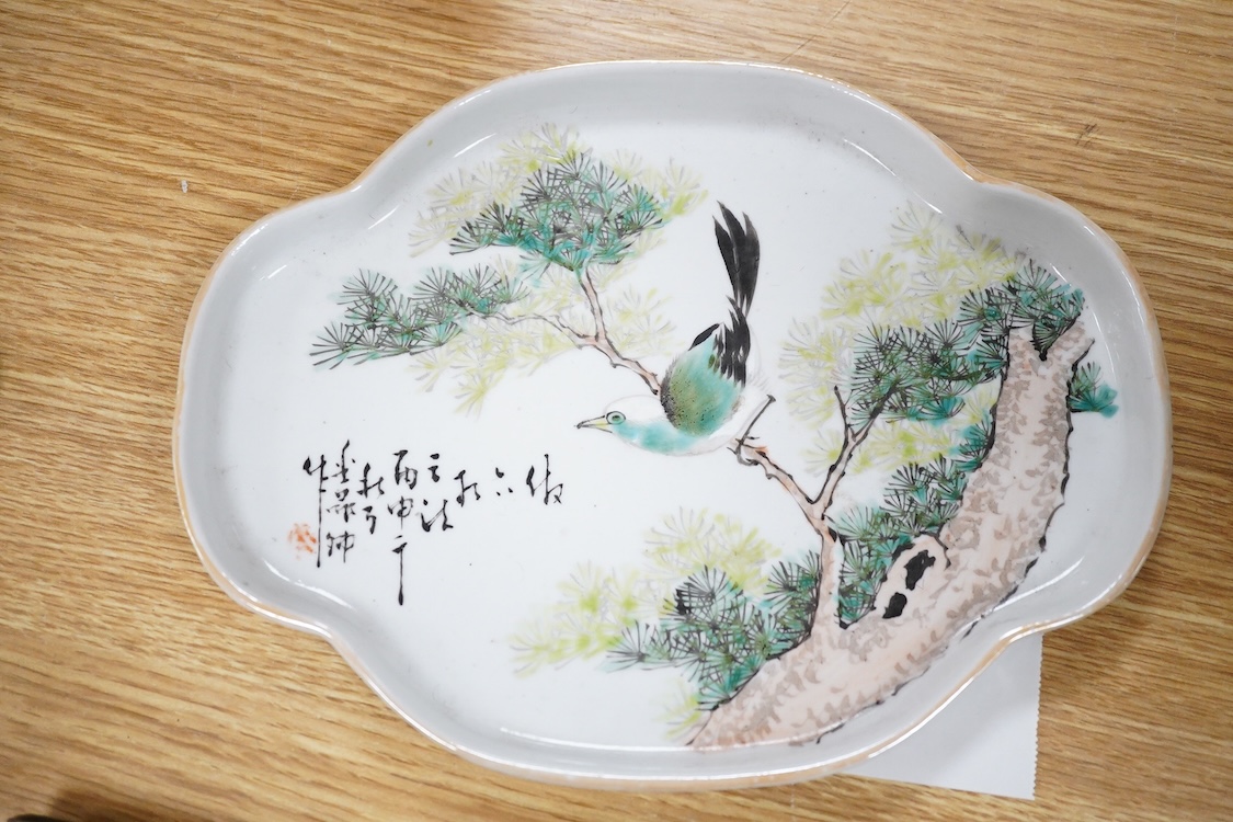A Chinese Qian Jaing Cai dish, with JinPin Qing mark
